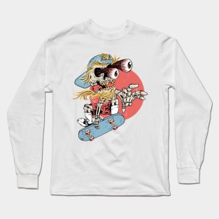 Skateboarding Long Sleeve T-Shirt